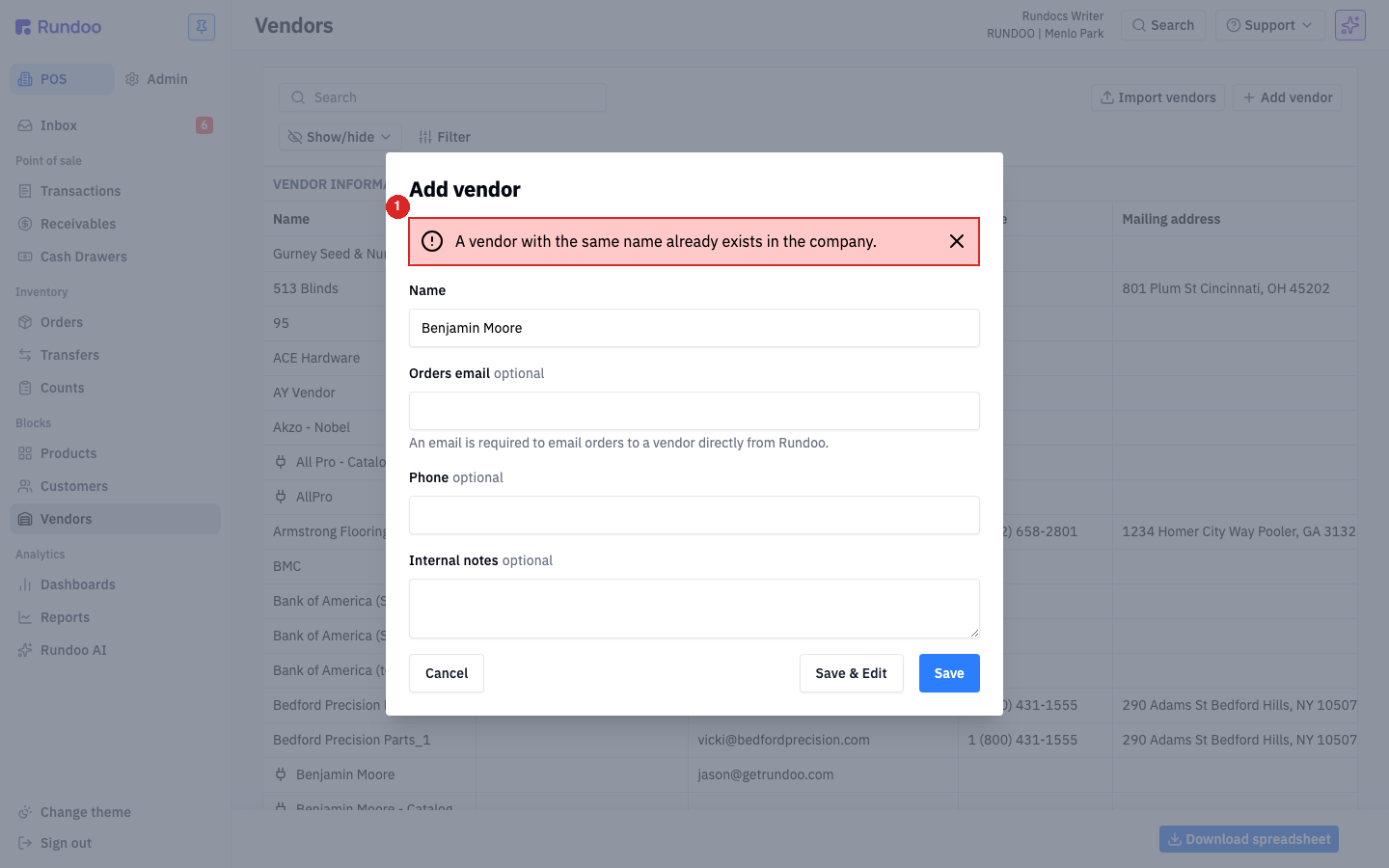 common-errors screenshot 2