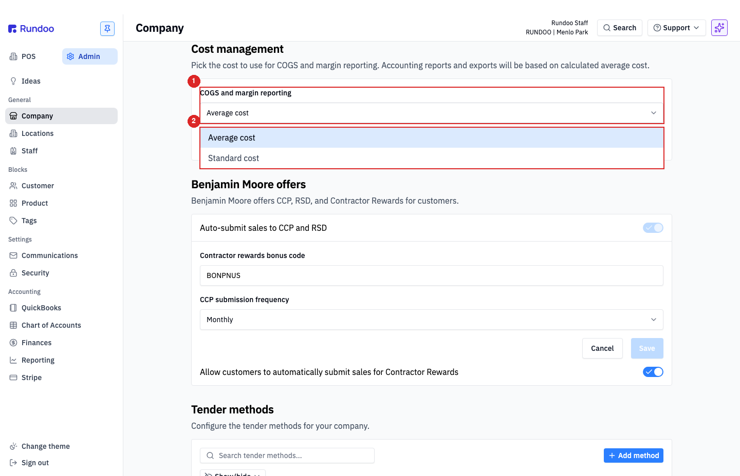 cost-method screenshot 2