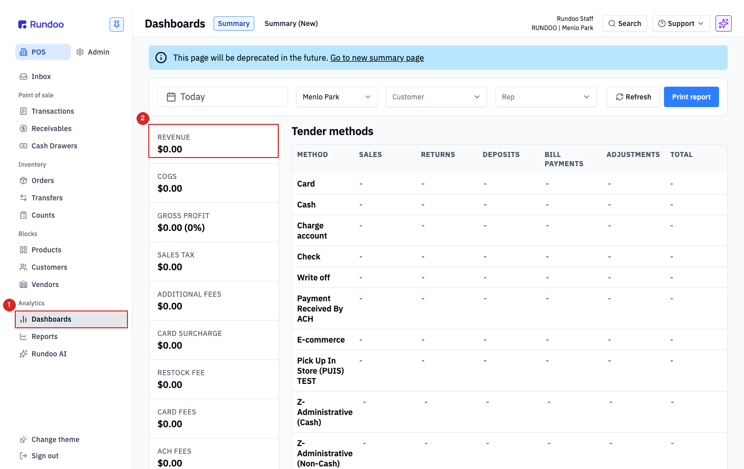 dashboards screenshot 1