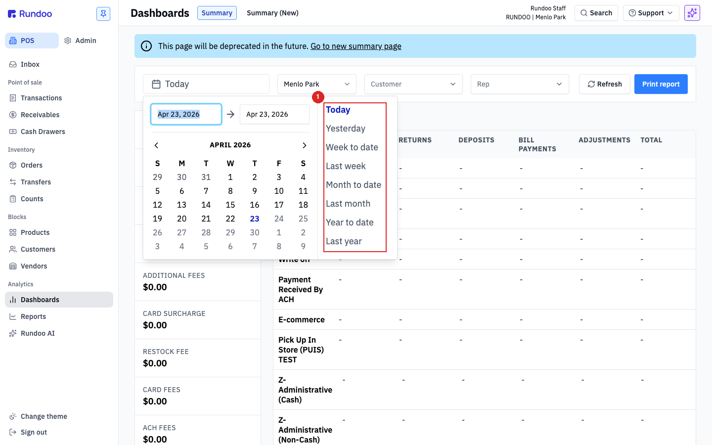 dashboards screenshot 2