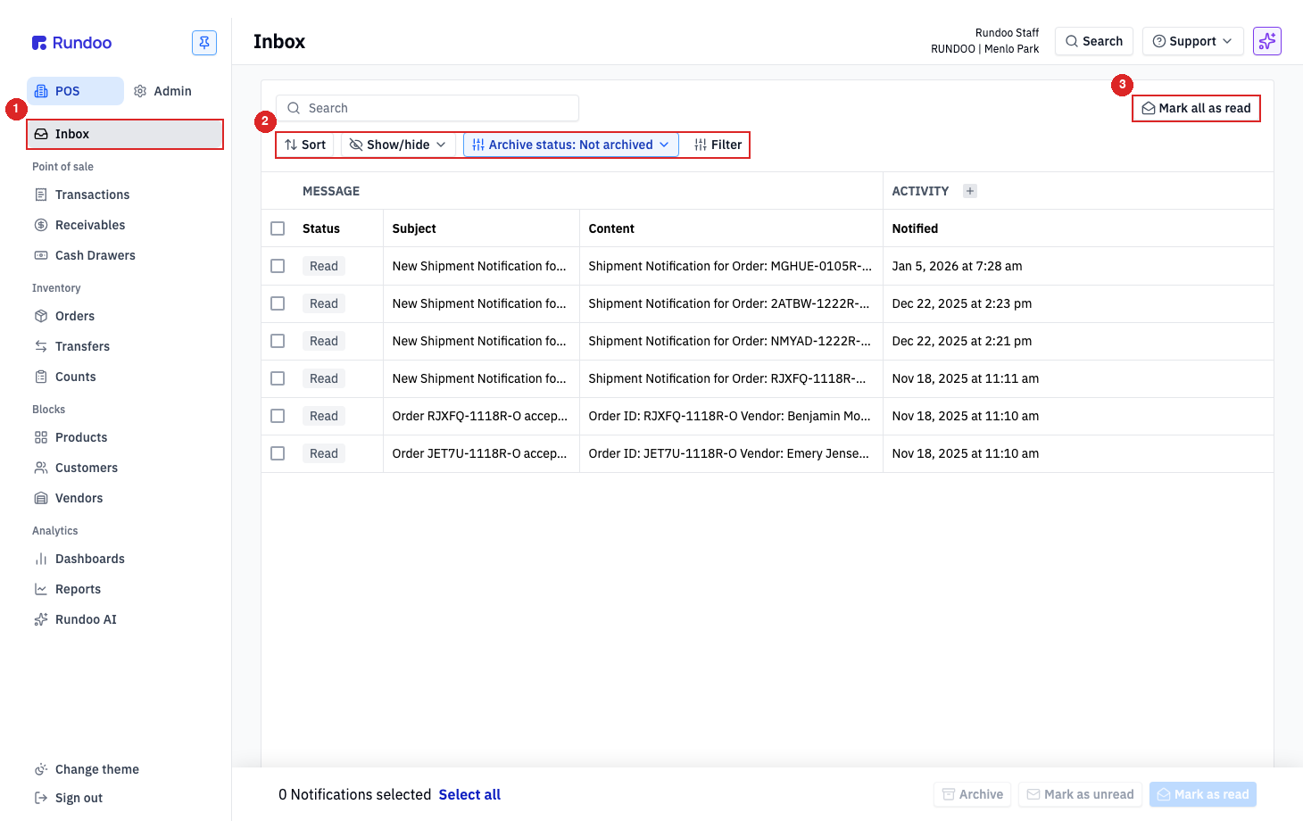 inbox screenshot 1