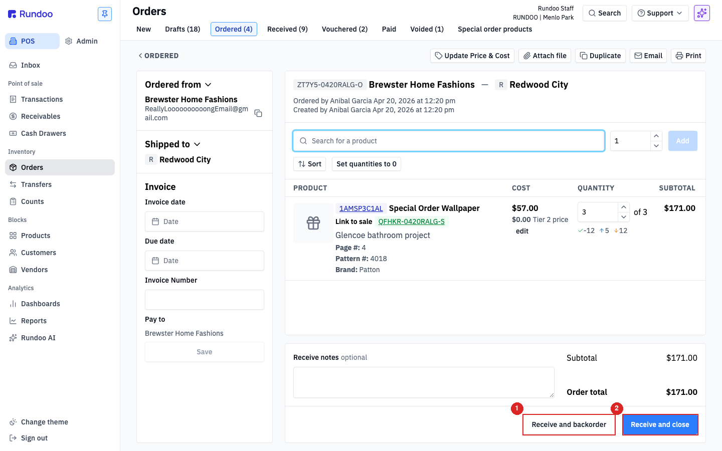 order-receipts screenshot 3