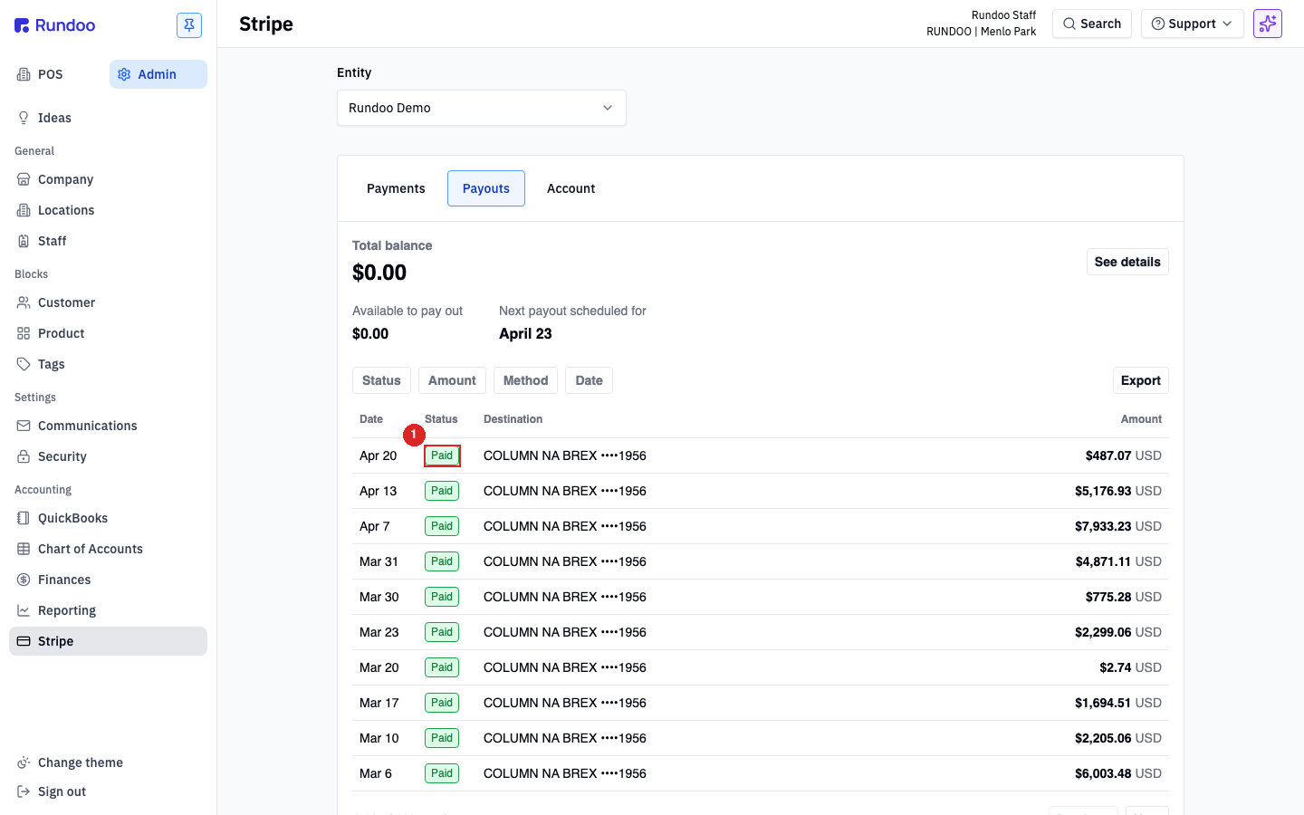 payouts screenshot 3