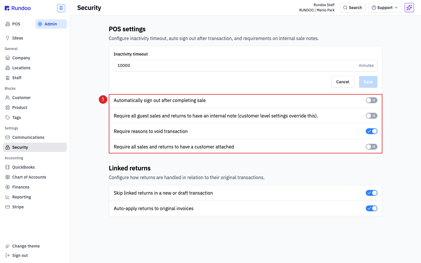 pos-security screenshot 1