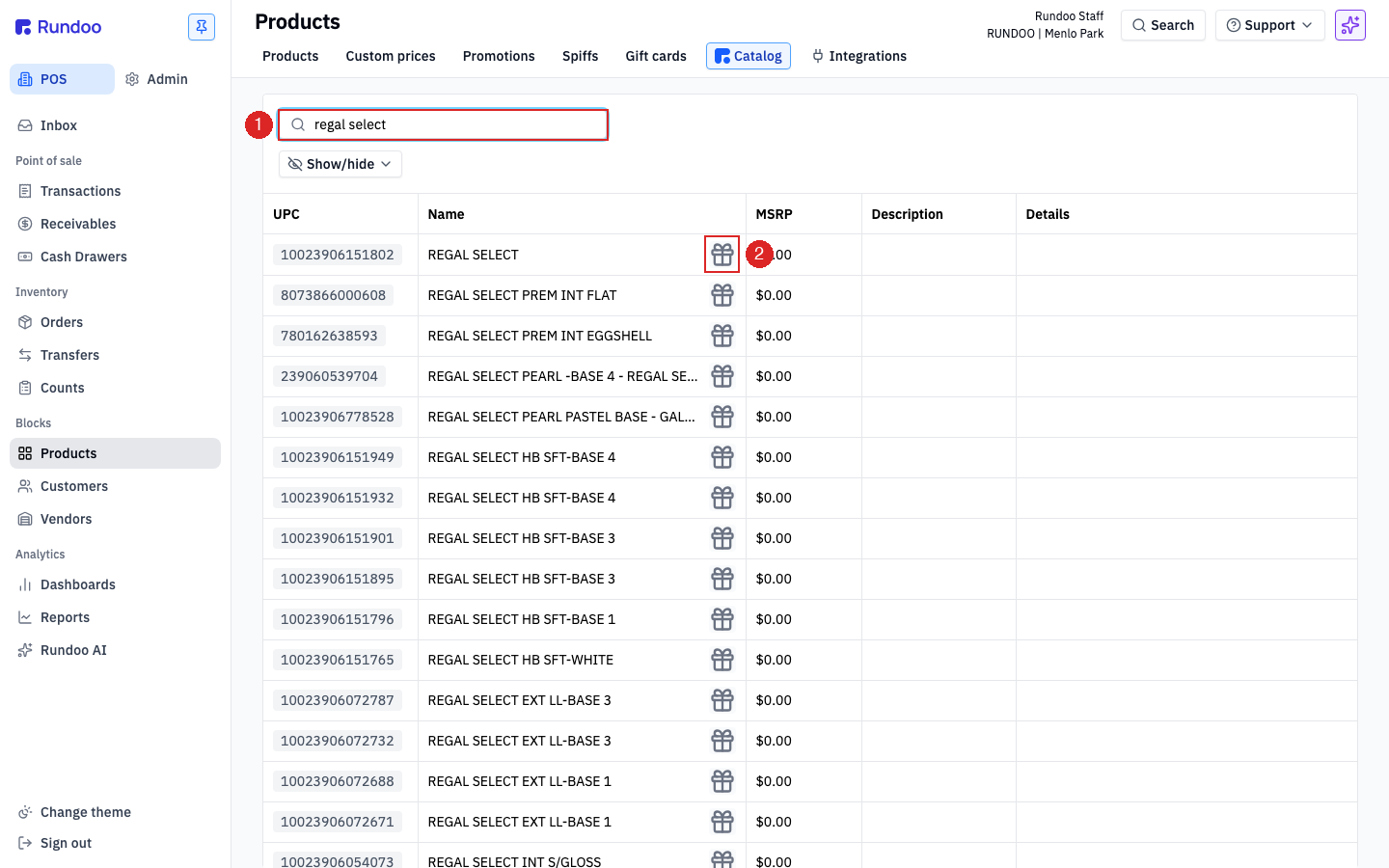 product-catalog screenshot 2