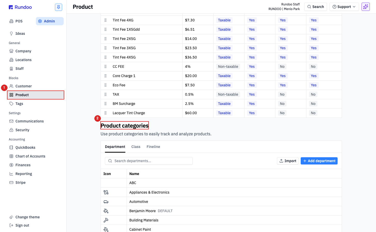 product-categories screenshot 1