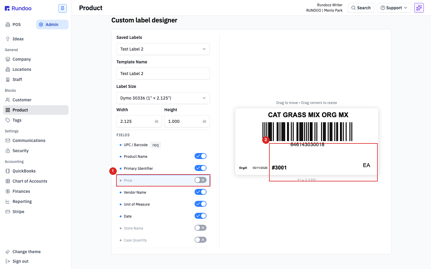 product-labels screenshot 6