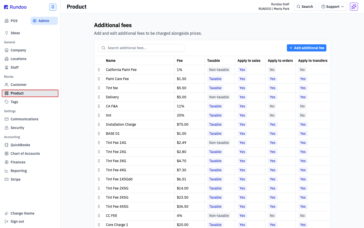product-settings screenshot 1
