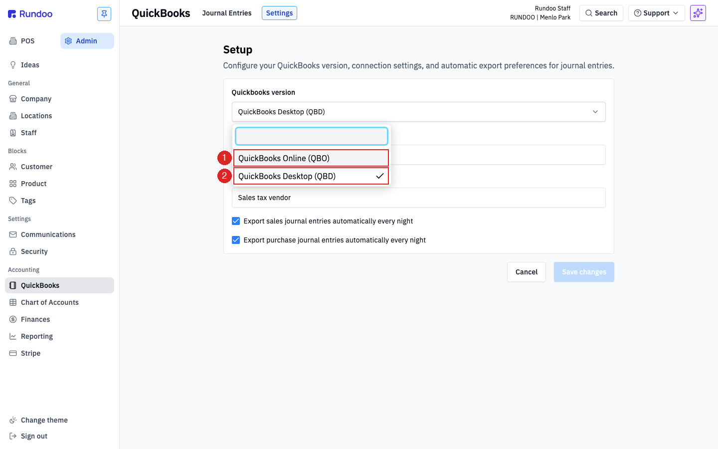 quickbooks screenshot 2