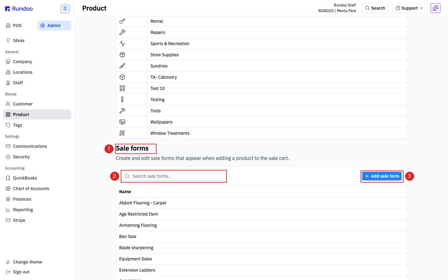 sale-forms screenshot 1