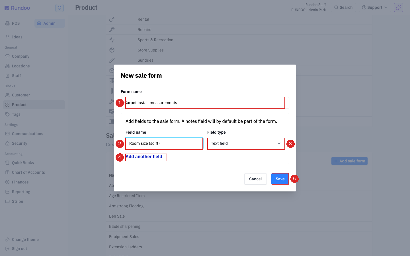 sale-forms screenshot 2