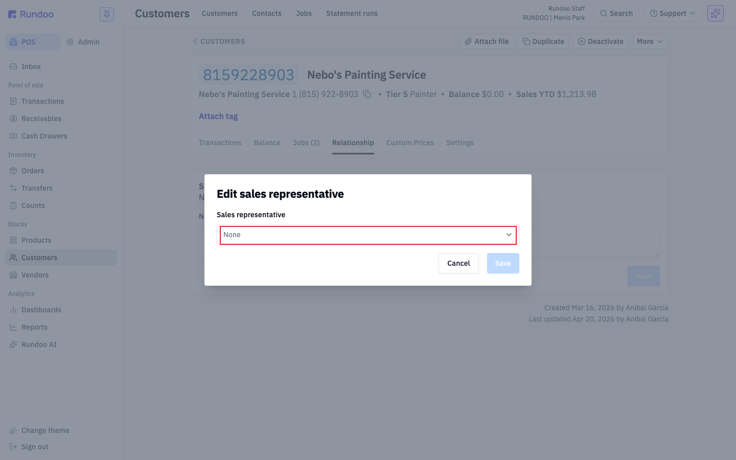 sales-reps screenshot 2