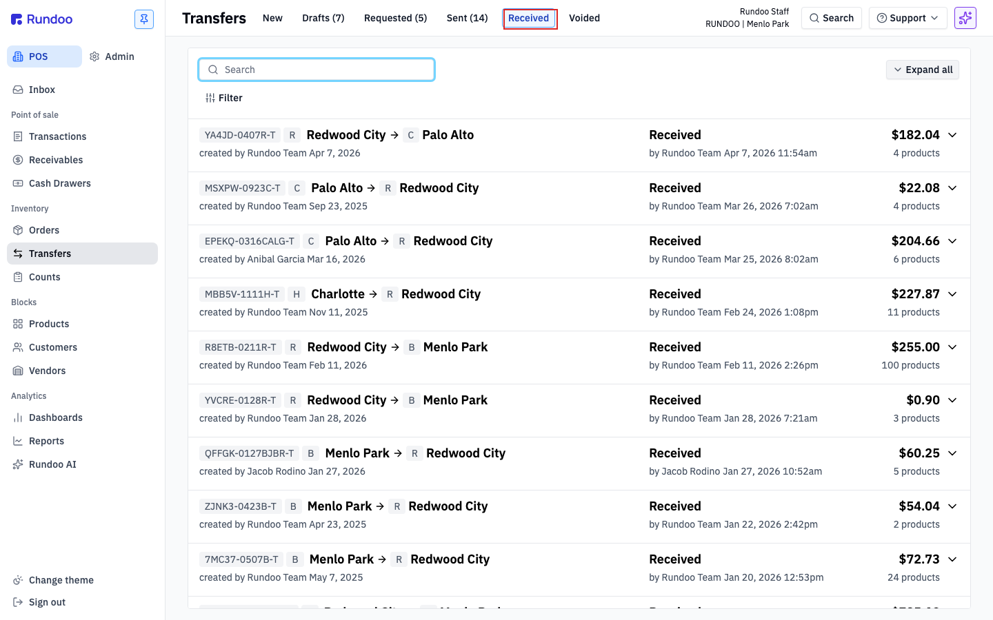 transfers screenshot 5