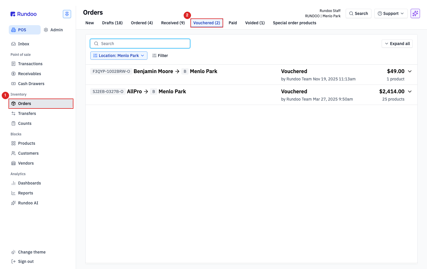vendor-invoices screenshot 1