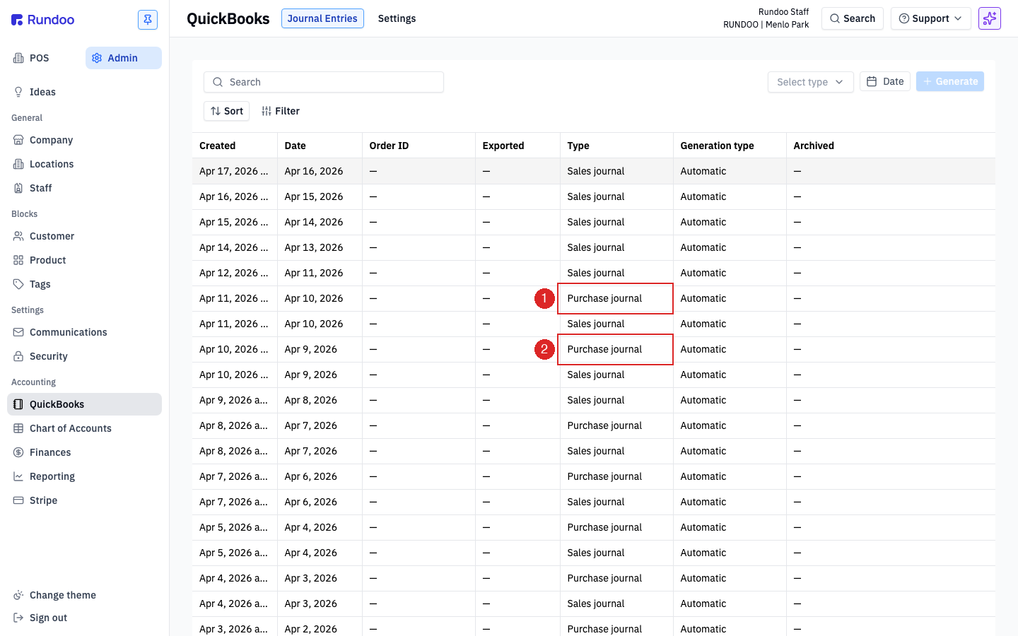 vouchers screenshot 3